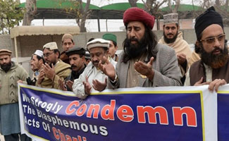 Publication of blasphemous sketches strongly condemned