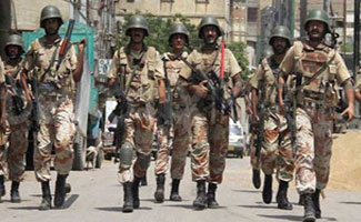Rangers' shootout in Lyari kills four suspects