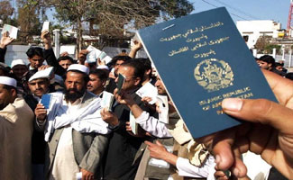 1.6 mln unregistered Afghan refugees living in Pakistan
