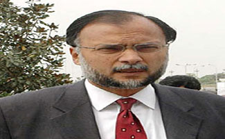 Ahsan Iqbal sympathises with Shikarpur blast victims' families