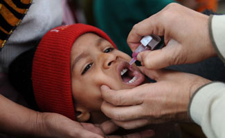 DC Larkana's moot to discuss anti polio drive arrangements
