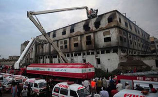 Call to probe Baldia factory fire by judicial commission