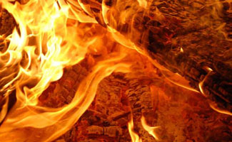 Woman immolates herself after setting husband, son on fire