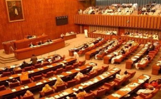 Opposition stages walk out from Senate