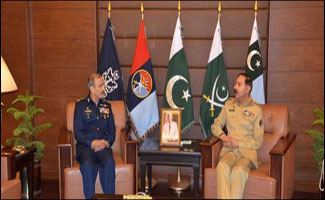 Air Chief visits Joint Staff Headquarters for farewell call