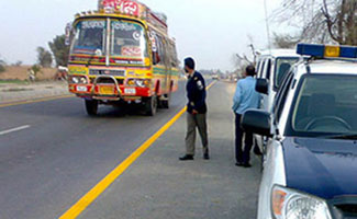 Passenger bus overturns near Burewala kills five