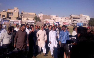 PTI leaders condemn attack on PTI workers in Karachi