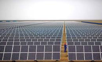 PM inaugurates country's first ever 100MW solar power plant