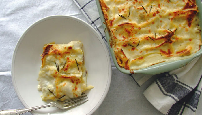 Recipe of the day: Chicken Mushroom Lasagne