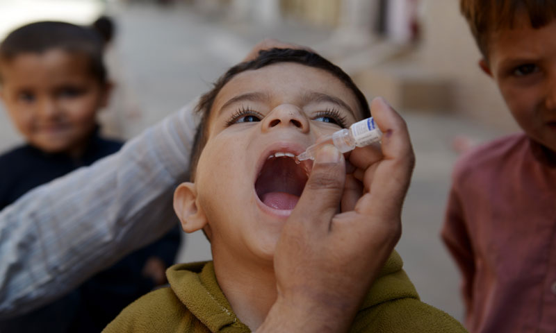 New sampling shows progress against polio
