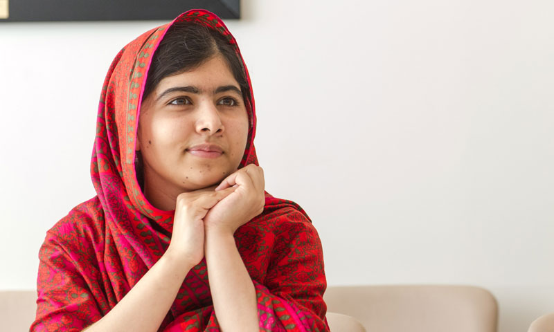 I m Malala and i'm a 'Millionaire'