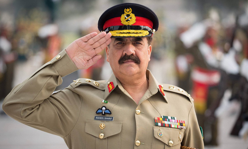 Karachi operation will continue till peace is attian, says COAS