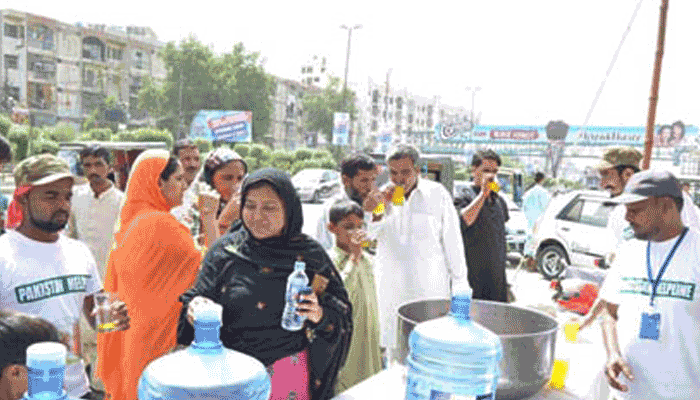 Heat relief centres open in karachi to cut death toll