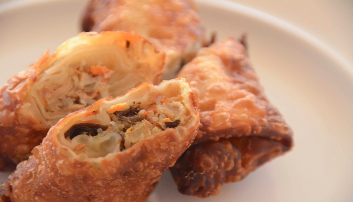 Recipe of the day: Chicken Noodle Spring Roll