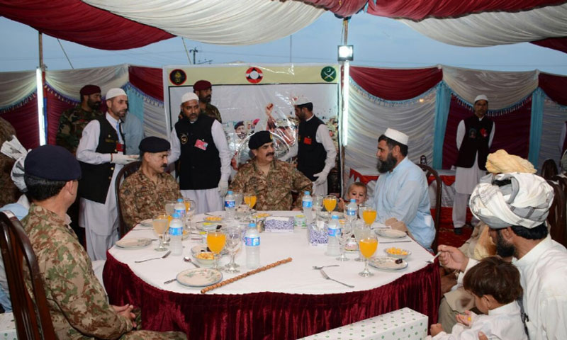 COAS visit North Waziristan, ensures complete rehabilitation of TDPS