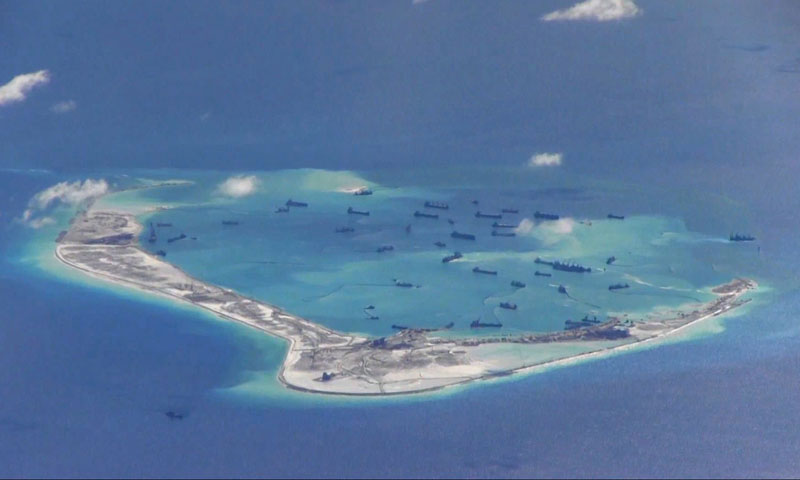 Pakistan reiterates its support to Beijing on `South China Sea'