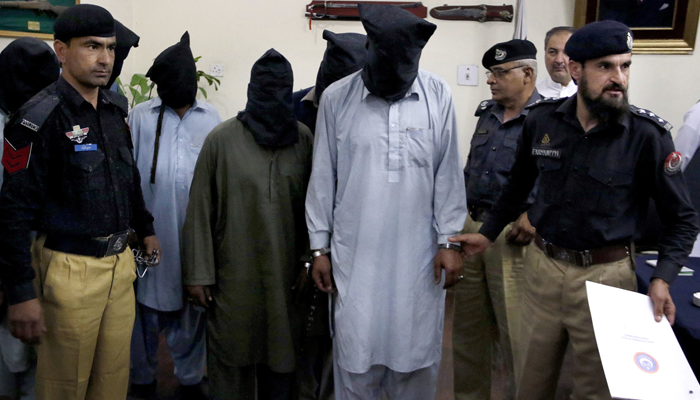 64 'suspects' arrested in Peshawar, police