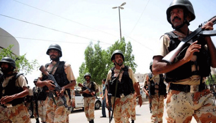 Blast targets rangers' vehicle in Larkana, one official martyred