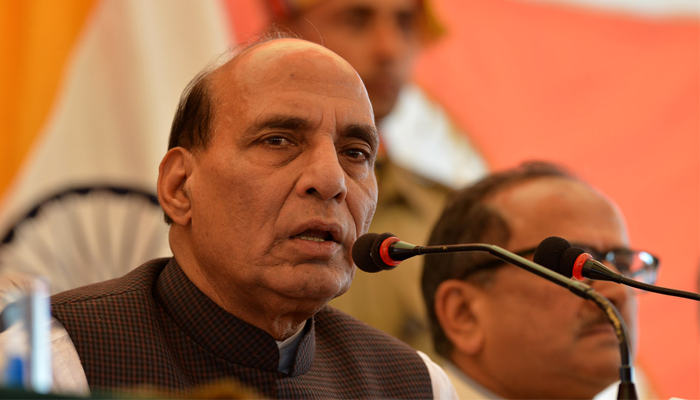 India's home minister arrives as tensions flare