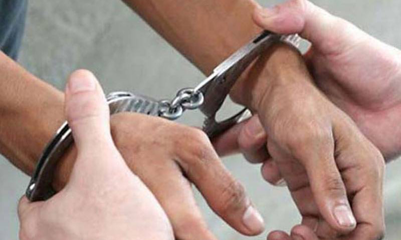 TWO TERRORISTS HELD IN PESHAWAR