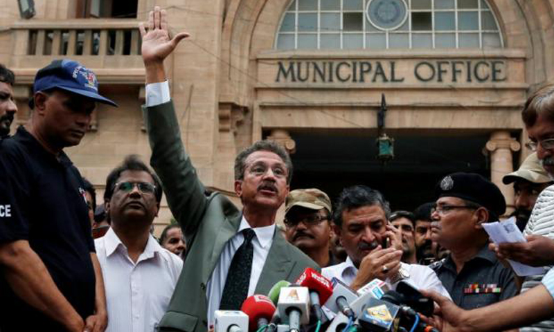 Karachi's new mayor vows to run city from behind bars