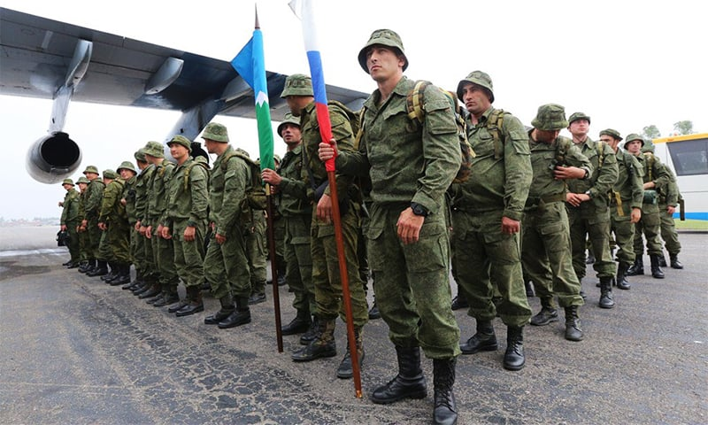 Pak-Russia joint military drills started