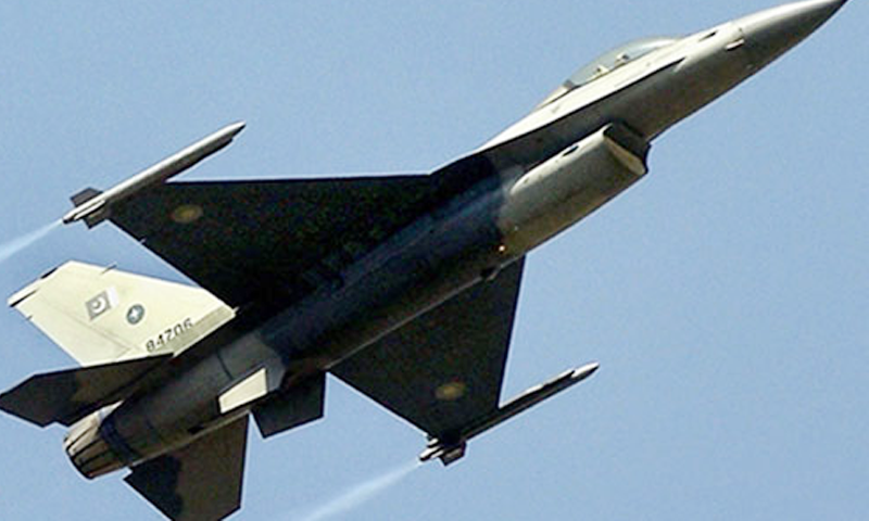 PAF fighter jet crash, Pilot martyred