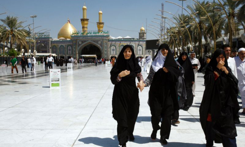 Iranians flock to Iraq's Karbala for holy plan B