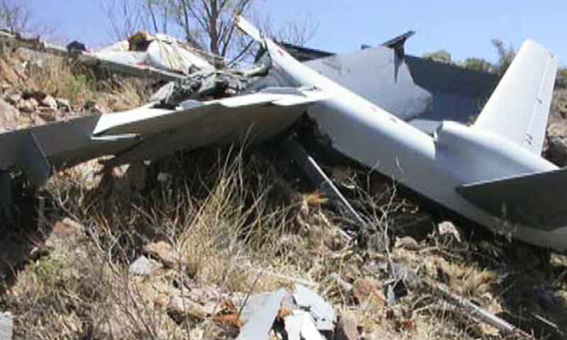 PAF drone crashes near Mianwali
