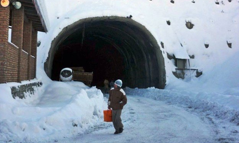 From other end of Lowari Tunnel