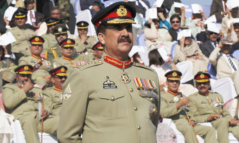 Gen Raheel lashes out at India as tensions spike