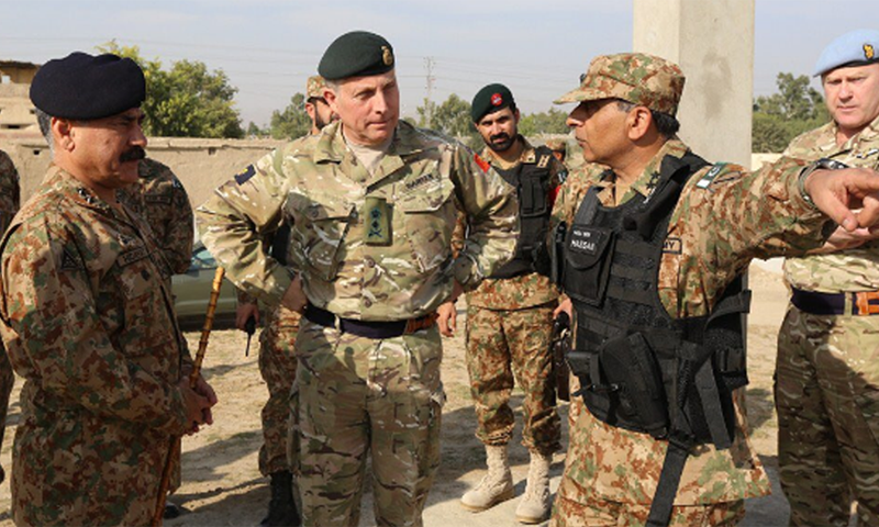UK Army Chief visits Miramshah
