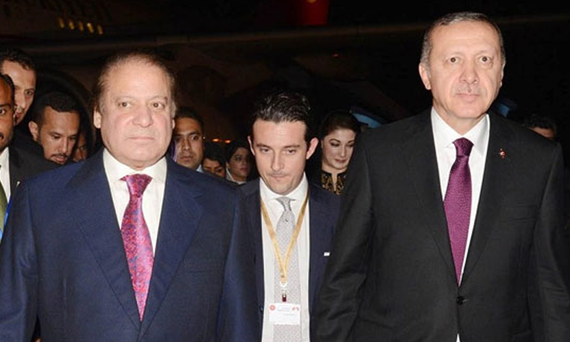 Erdogan leaves for Turkey