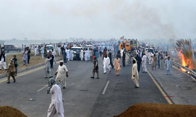 Amnesty condemns Pakistan over crackdown on protesters