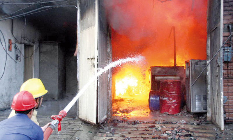Three killed in factory fire