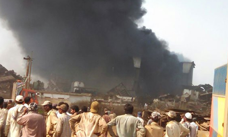 The Gadani inferno