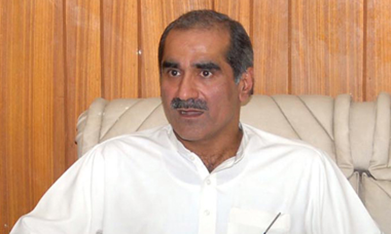 Saad lays foundation stone of quarters for Railways staff