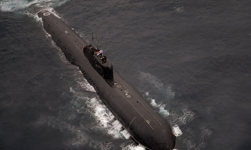 Pakistan navy 'pushed' Indian submarine clear of its waters