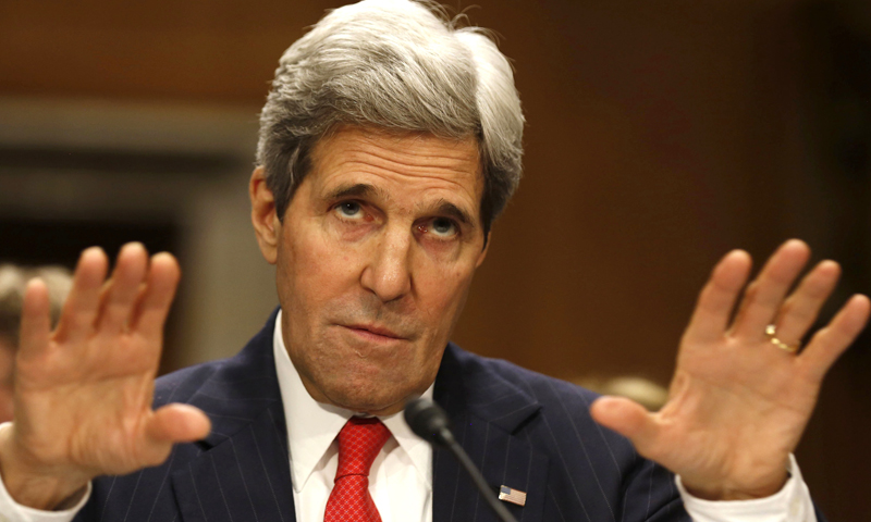 Kerry calls Dar, appreciates improvement in Pak economic indicators