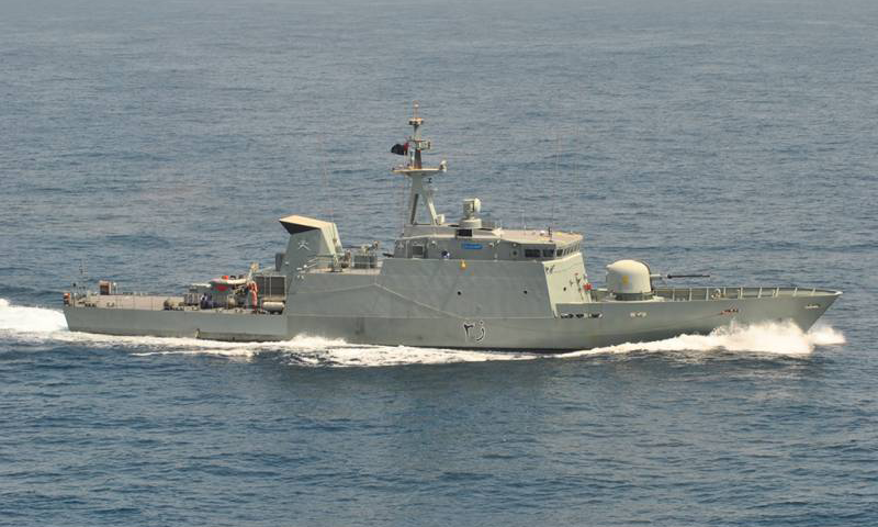 Two royal Omani naval ships arrive in Karachi