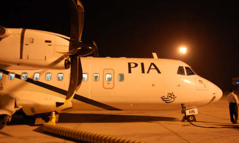 PIA's Plane engine catches fire during take off in Multan