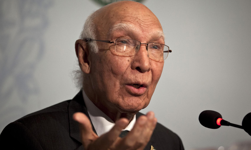 Government effectively highlighted Indian brutalities in IOK: Sartaj