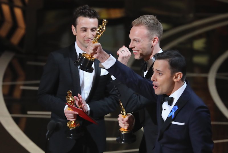 'La La Land' composer wins two Oscars