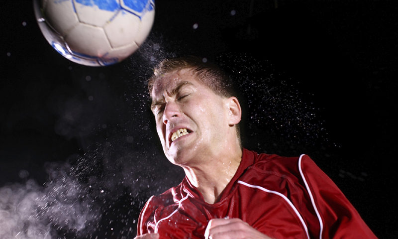 Football headers linked to brain damage