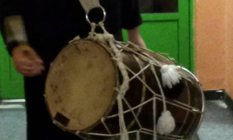 Drum-beating tradition still alive in city