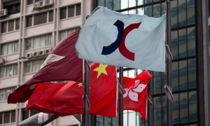 Hong Kong stocks end morning with more gains