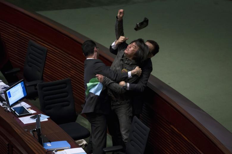 Pictures: When politicians fight