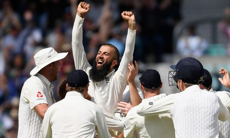Moeen Ali joins England hat-trick club