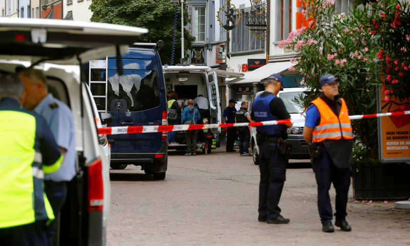 Swiss chainsaw attack injures five