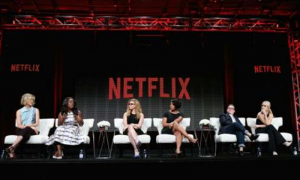 Netflix shares jump as subscriptions top 100 million